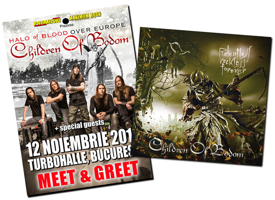 Afla cine a castigat primele pass-uri pentru meet & greet si primele CD-uri Children Of Bodom